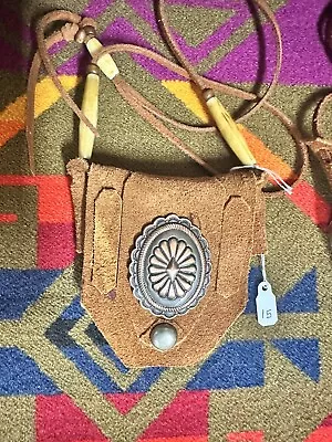 Native American Inspired Medicine Bag Multi-Use Pouch Leather Bags Accessories • $25