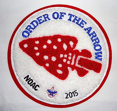 2015 NOAC Order Of The Arrow Chenille OA Back Patch - Boy Scouts Of America • $24.99