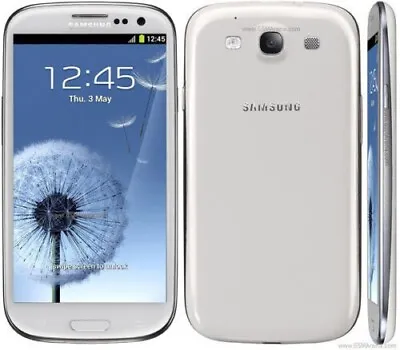 Samsung Galaxy S3 Unlocked For All GSM White  GOOD Condition Complete • $39.95