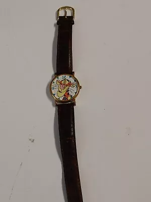 Vintage Disney 1992 Tigger Winnie The Pooh Wrist Watch Retired Works • $0.99