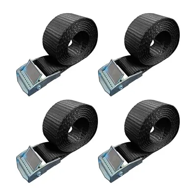 USA 4 Pack 1  X 3ft Cam Buckle Endless Lashing Strap For Motorcycle Bicycle Boat • $16.85