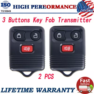 2 Keyless Entry Remote Control Car Key Fob Transmitter For Ford F-150 Expedition • $11.79
