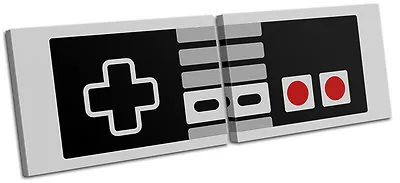 Retro Vintage Nintendo Gaming MULTI CANVAS WALL ART Picture Print • £39.99