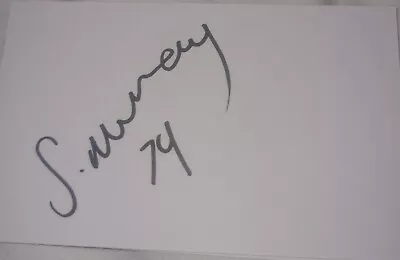 Sam Murray Hand Signed 5 X 3 White Card Man Utd Manchester United Reserve • £9.99