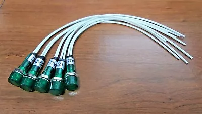  5 BBT Marine Grade 120 Volt AC Waterproof Green Led Indicator Lights • $18.95