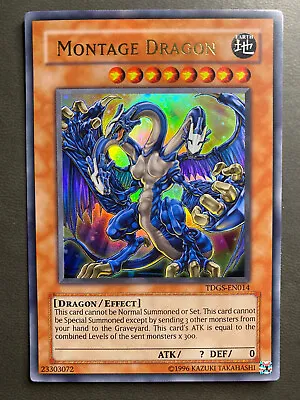 Montage Dragon TDGS-EN014 Ultra Rare Yugioh Card The Duelist Genesis Near Mint • $9.93