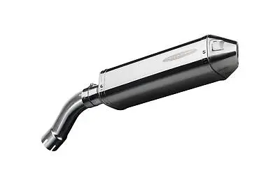 Delkevic 13  Stainless Slip-On Tri-Oval Muffler - BMW F800R - 09-16 Exhaust • $269.99