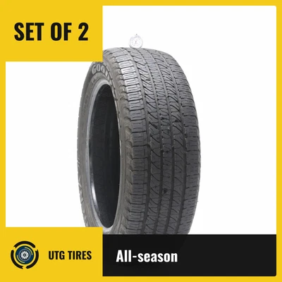 $134.80 • Buy Set Of (2) Used 265/50R20 Goodyear Fortera HL 107T - 7.5/32