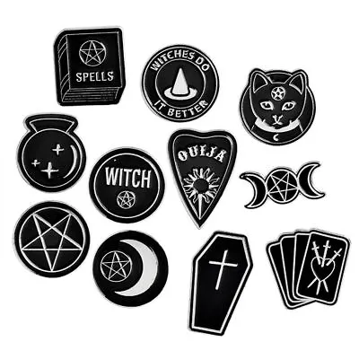 $1.79 • Buy Jewelry Gothic Punk Spells Cartoon Enamel Pins Badge Brooch Clothes Lapel Pin