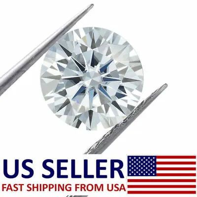 10 Shapes 0.5ct~5ct D White 3EX Cut Loose Moissanite Stone With Certificate • $50.59