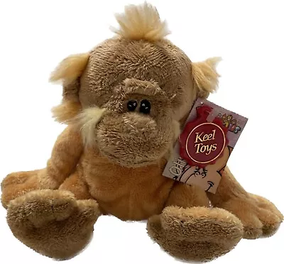 £6.49 • Buy PETROPOLIS KEEL Soft Toy OLIVER The MONKEY WITH TAG Teddy Bear Zoo Safari Animal