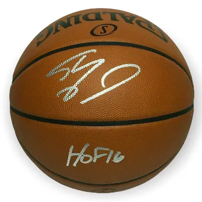 Shaquille O'Neal Signed Authentic Spalding NBA Game Basketball W/  HOF 16  PSA • $849.99