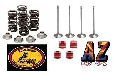 Kawasaki KX250F KX 250F Kibblewhite Head Intake & Exhaust Valves Seals Springs  • $333.41