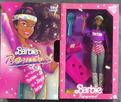 Barbie Aa Rewind 80'S Edition Workin' Out Sport Gym 2021 Mattel GTJ87 Doll • $81.24