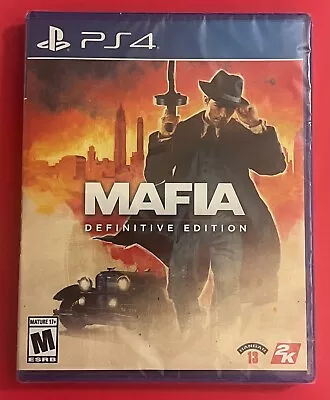 Mafia: Definitive Edition (Sony PlayStation 4 2020) New/Sealed • $16.99
