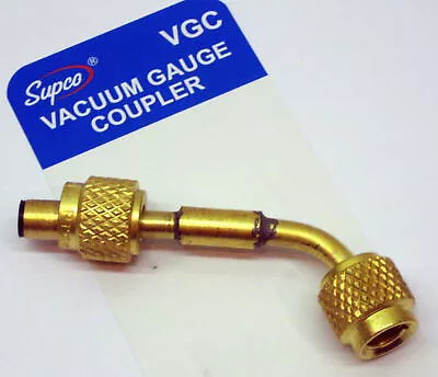$20.99 • Buy VGC SUPCO Vacuum Gauge Coupler Sealed Units Parts Co