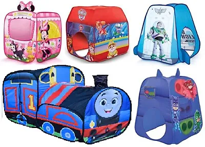 Pop Up Tent Toy Story PJ Mask Buzz Lightyear Paw Patrol Thomas Train Fire Engine • $57.71