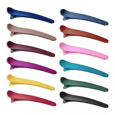 Duck Bill Clip Traceless Hair Clips Alligator Clip Styling Clip Pin 1pcs • $10.89