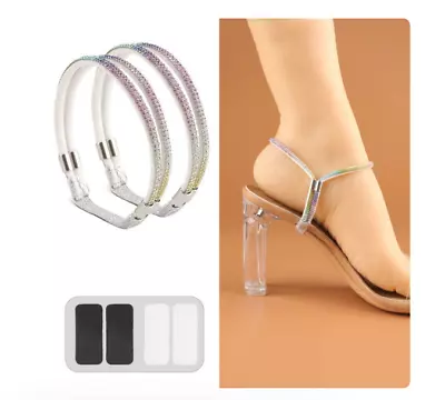 🌈Buy 1 Get 1 Free🎉Hot Sale 49% Off🎁Elastic High Heels Shoe Straps🎁 • £23.65