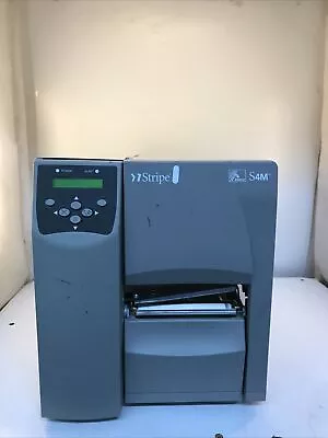 Zebra S4M Barcode Label Printer Tested To Power On • $119.99