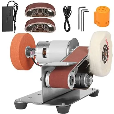 NunDunco Mini Belt Sander - 15 Degree Knife Sharpener Electric Bench Grinder ... • $107.90