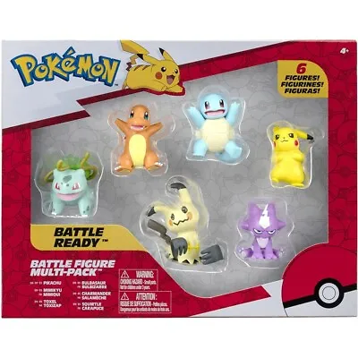 £12.99 • Buy Pokemon Battle Ready Figures - 6 Pack