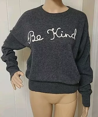 Magaschoni Cashmere Sweater Gray  Be Kind  XL (see Measure) • $24.95