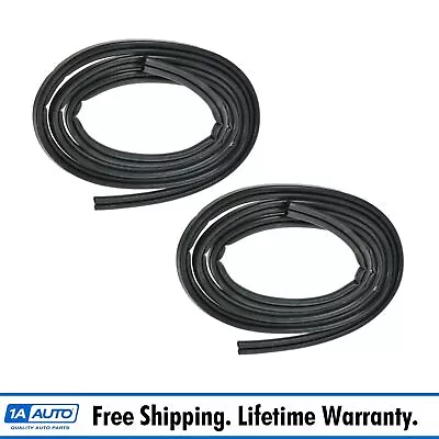 Rubber Door Weatherstrip Seals Set Pair For Cavalier Caprice Pickup Truck S10 • $67.95