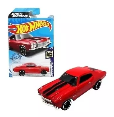 2020 Hot Wheels HW SCREEN TIME Fast & Furious '70 CHEVELLE SS LOOSE • $1