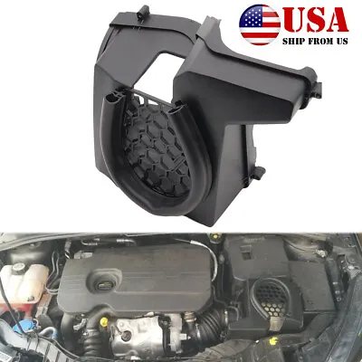 Black Hood Air Box Intake Filter Vent Cover Trim For Ford Focus MK3 2012-2018◮US • $31.10