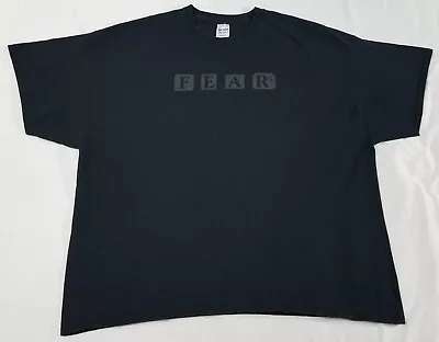 Marillion FEAR F*** Everyone And Run Album Tour Shirt Size 3XL Band • $14.99