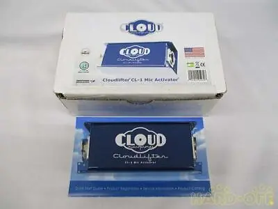 CLOUD MICROPHONE Cloudlifter CL-1 Mic Activator Preamplifier In Good Condition • £214.51