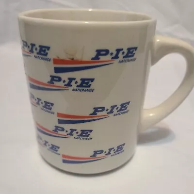 P-I-E Trucking Coffee Mug Cup Vintage Longhauler Semi Truck  • $9.99