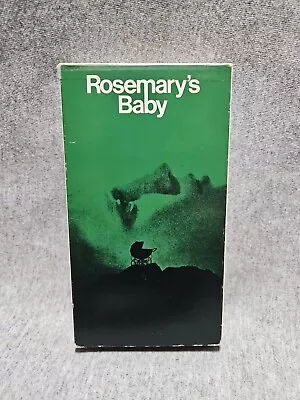 Rosemary's Baby (VHS 1991) Mia Farrow / Roman Polanski / Demon Baby Horror VHS • $4.77