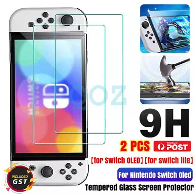 2pcs Tempered Glass Screen Protector For Nintendo Switch/Switch Lite/Switch Oled • $6.37
