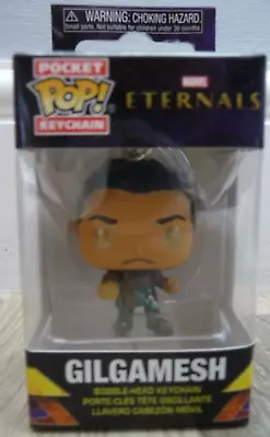 Funko Pocket Pop Vinyl 1 Figure  Gilgamesh Eternals Marvel Keyring 2022 • £4.45