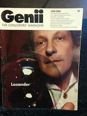 Losander Genii Magazine 2004 Floating Table Magic Section • $8.49