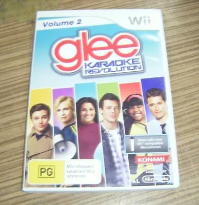 Nintendo Wii Game - Glee Karaoke Revolution: Volume 2 • $9.99