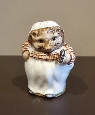 Beswick Ware Beatrix Potter Mrs Tiggy-Winkle Figurine 1997 Gold Back Stamp • £11