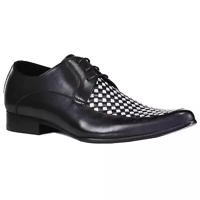 £94.99 • Buy MADCAP MENS MOD RETRO 50s 60s 2-TONE Winklepickers WINKLEPICKER SHOES VERTICAL