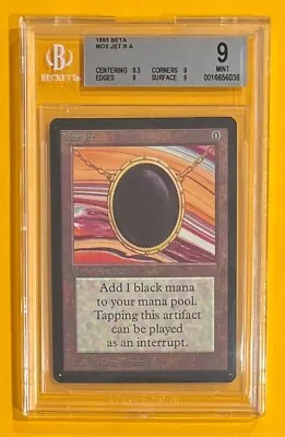 MTG MOX JET Beta (BGS 9) (OldManMTG 009-161) • $13500