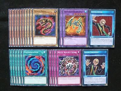 Yu-gi-oh 22 Card Humanoid Worm Drake / Strings Speed Duel Deck *ready To Play* • £6.90