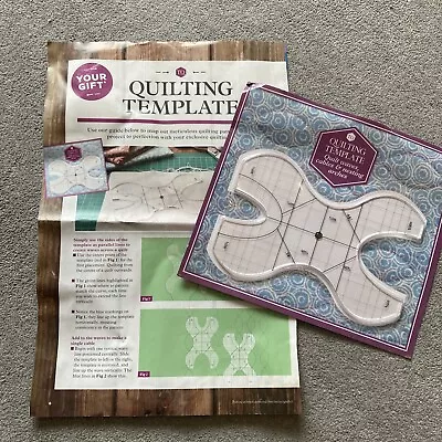 Quilting Template: Quilting Waves Cables & Nesting Arches  • £2