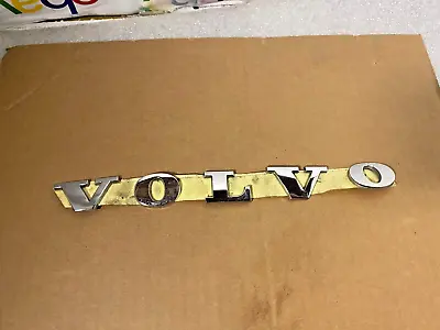 OEM 1997 1998 1999 2000 Volvo S70 Chrome Letters Rear Trunk Emblem • $11.69