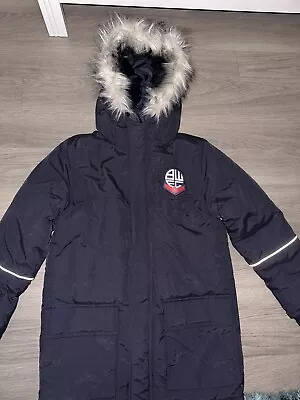 £25 • Buy BWFC Boys Warm Winter Coat, Faux Fur Hood, New