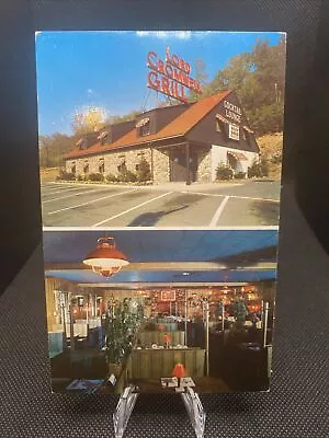 Meriden Connecticut~Lord Cromwell Grill~Inside Out~Booths~Map~1959 Postcard B14 • $4.40