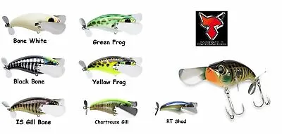 Brand New - Jackall Pompadour Junior 66mm Surface Fishing Lure - Choose Colour • $35.05