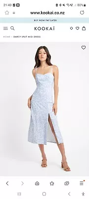 Kookai Darcy Split Midi Dress (size 36) • $30