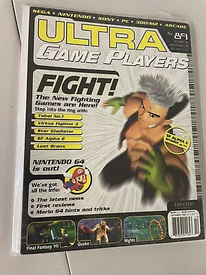 Ultra Game Players Magazine October 1996 No. 89 • $19.99