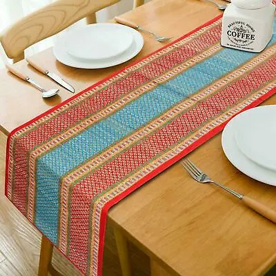 $65.99 • Buy Handcrafted Centre Table Runner For Dining Table 6 Seater, 12 X 72 In, (R-IN77)